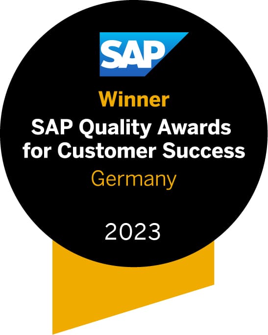 SAP Quality Awards for Customer Success