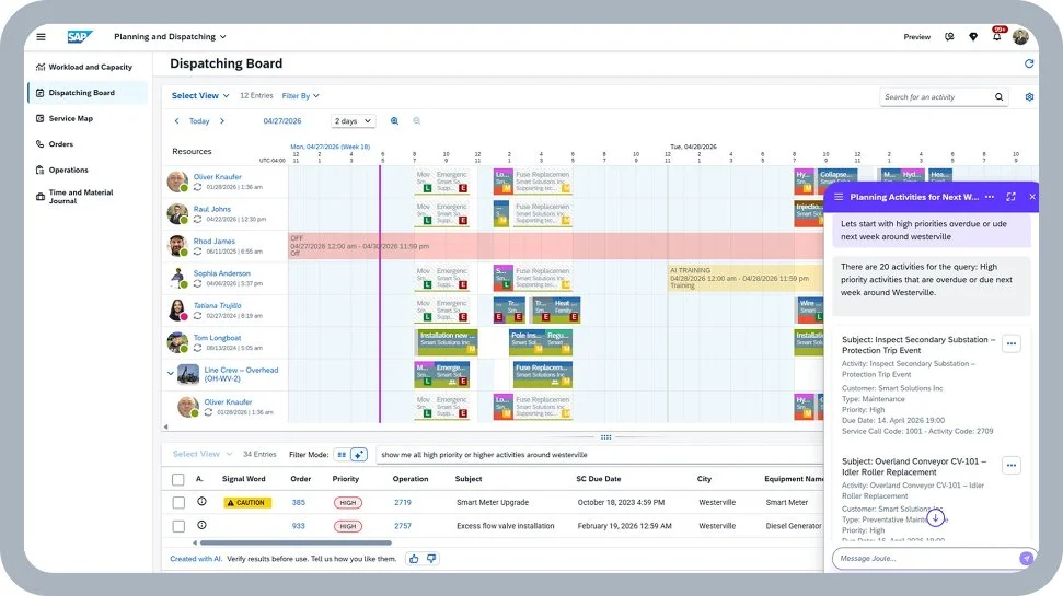 Intelligente Planung & Dispatching