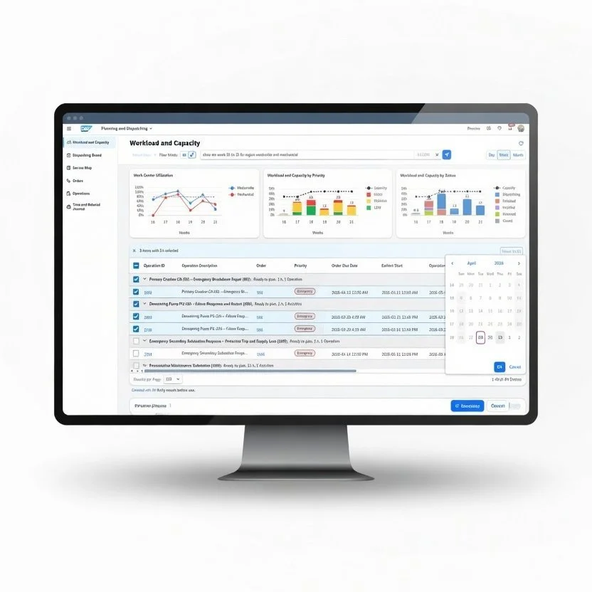 Demand and capacity planning